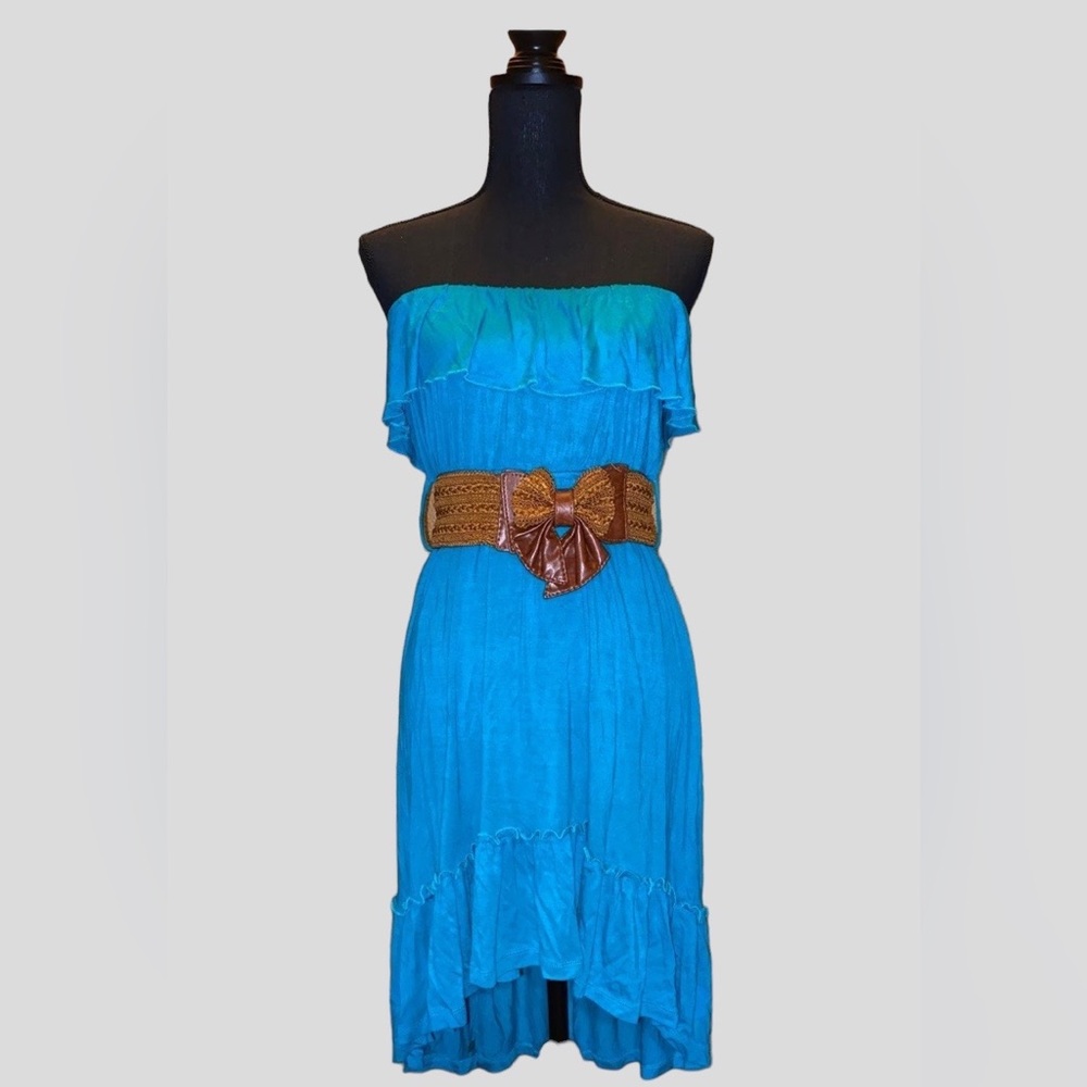 Poetry strapless dress